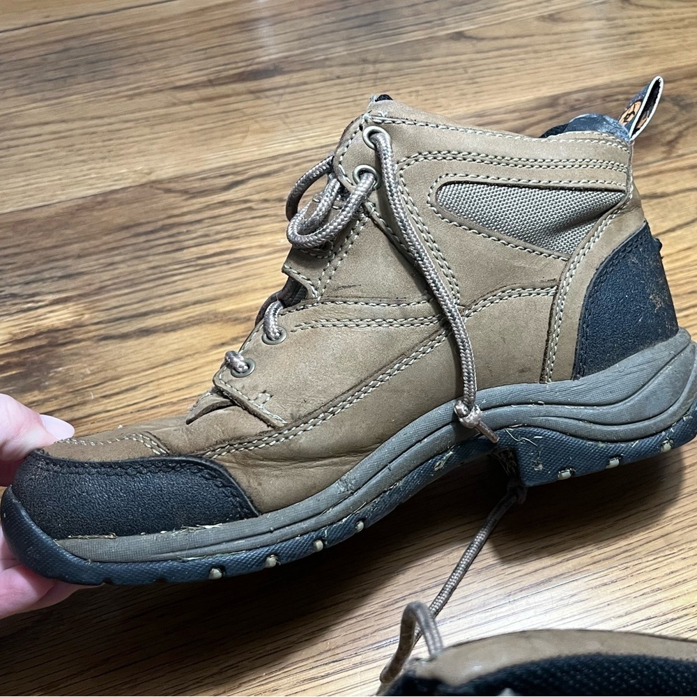 Ariat Leather Farm/Chore Hiking Work Boots Size 7B - Picture 5 of 11